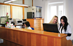 Empfangsbereich der Augenblick Allgäu in Kempten